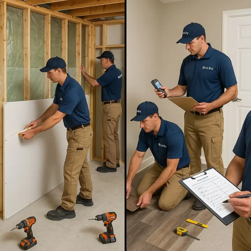 Repairs and Reconstruction process in College Point, NY